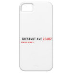  Chestnut Ave  iPhone 5 Cases