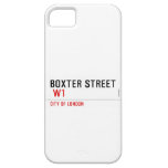 Boxter Street    iPhone 5 Cases