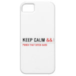 Keep calm  iPhone 5 Cases