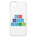 Mr
 RANITA 
 Azul  iPhone 5 Cases