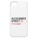 alexzander Street  iPhone 5 Cases