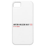 Anton Wilson Way  iPhone 5 Cases
