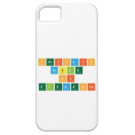 periodic 
 table 
 of 
 elements  iPhone 5 Cases