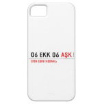 06 ekk 06  iPhone 5 Cases