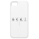 Carmi
   iPhone 5 Cases
