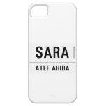 sara  iPhone 5 Cases