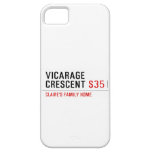 vicarage crescent  iPhone 5 Cases