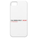 paul brown street   iPhone 5 Cases