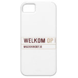 Welkom  iPhone 5 Cases