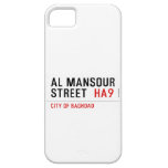 Al Mansour  Street   iPhone 5 Cases
