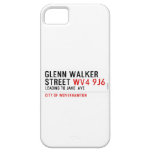 glenn walker street  iPhone 5 Cases
