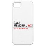 G.w.r memorial  iPhone 5 Cases