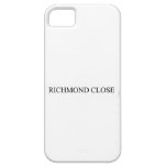 Richmond close  iPhone 5 Cases