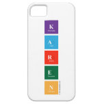 K
 A
 R
 E
 N  iPhone 5 Cases