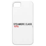 SYCAMORE CLASS   iPhone 5 Cases