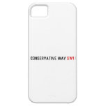 Conservative Way  iPhone 5 Cases