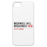 MUSWELL HILL BROADWAY  iPhone 5 Cases