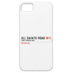 ALL SAINTS ROAD  iPhone 5 Cases