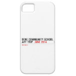 Dene community school art trip   iPhone 5 Cases