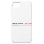CAROL PEACHES AVE  iPhone 5 Cases