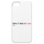 Rockley Road  iPhone 5 Cases