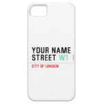 Your Name Street  iPhone 5 Cases