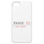 FARUK  iPhone 5 Cases