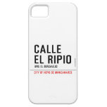 CALLE EL RIPIO  iPhone 5 Cases