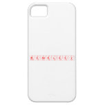Mendeleev  iPhone 5 Cases