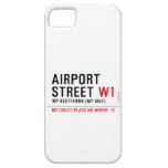 AIRPORT Street  iPhone 5 Cases