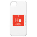 He  iPhone 5 Cases