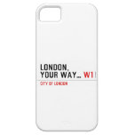 London, your way...  iPhone 5 Cases