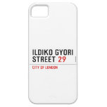 Ildiko Gyori Street  iPhone 5 Cases