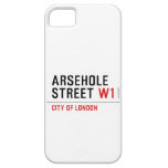Arsehole Street  iPhone 5 Cases