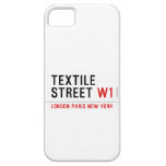 Textile Street  iPhone 5 Cases
