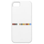 Tabla Periodica  iPhone 5 Cases