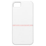 periodictablewriter  iPhone 5 Cases