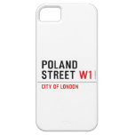 Poland Street  iPhone 5 Cases