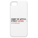 COURT OF APPEAL STREET  iPhone 5 Cases