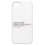 Your Name Street anuvab  iPhone 5 Cases
