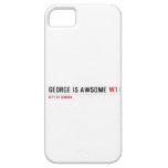 George is awsome  iPhone 5 Cases