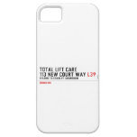 Total Lift Care 113 New Court Way  iPhone 5 Cases