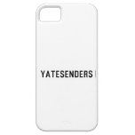 YATESENDERS  iPhone 5 Cases