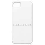 Chemistry  iPhone 5 Cases