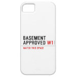 BASEMENT  APPROVED  iPhone 5 Cases