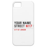 Your Name Street  iPhone 5 Cases