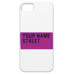 Your Name Street  iPhone 5 Cases