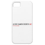 alexie kawehi decosta  iPhone 5 Cases