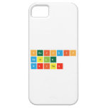 Periodic
 Table
 Writer  iPhone 5 Cases
