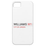 WILLIAMS  iPhone 5 Cases